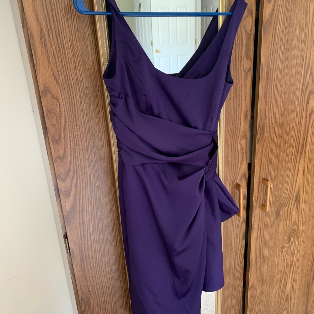Maggie London purple cocktail dress!